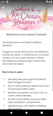 Baskin-Robbins Australia android App screenshot 0